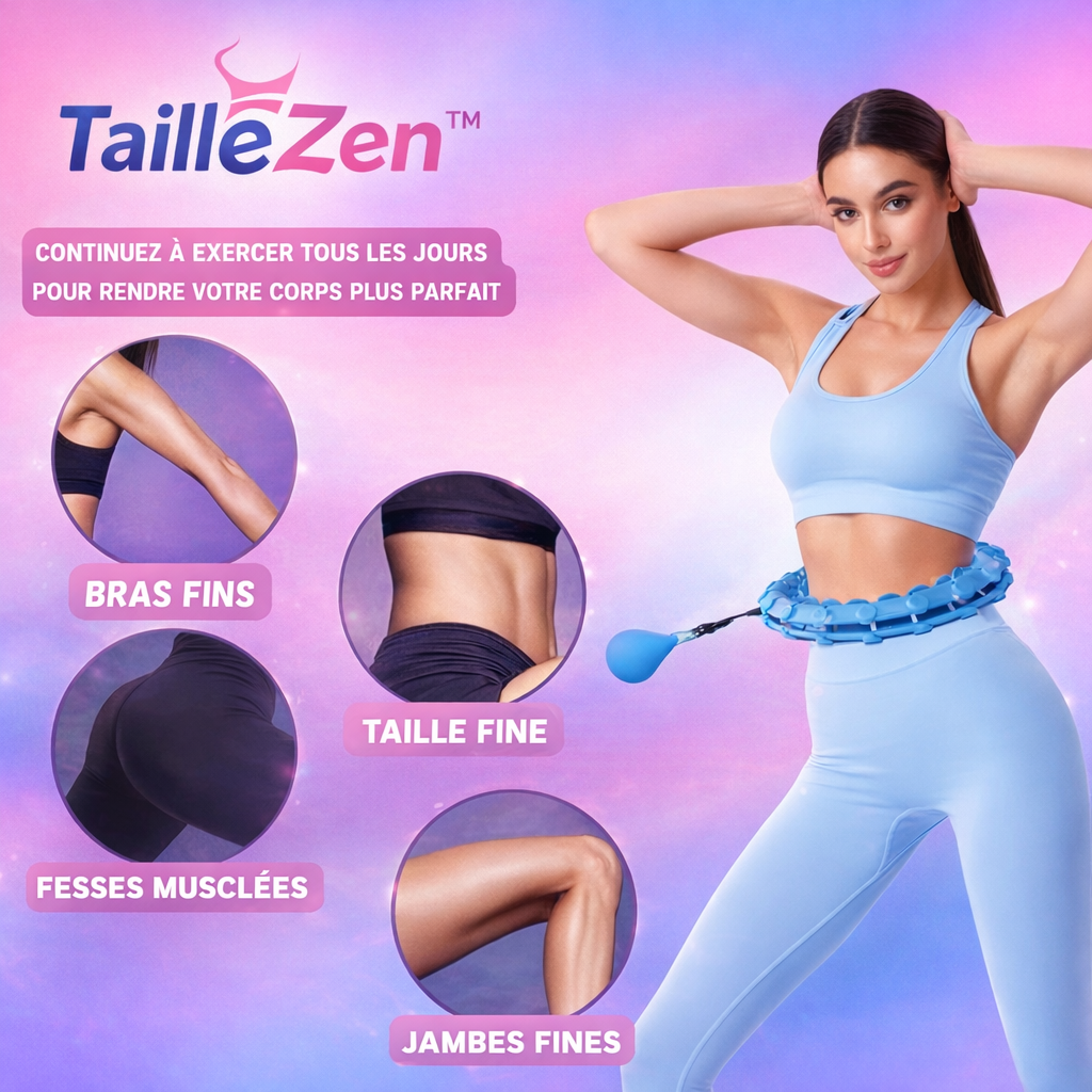 TailleZen™ - Cerceau de Fitness Minceur